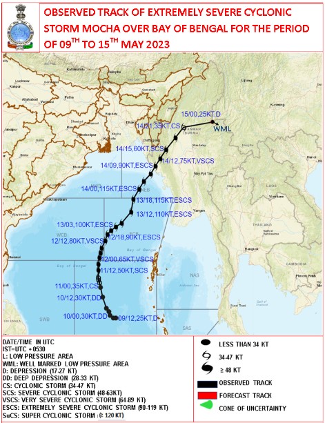 Cyclone Mocha landfall and India impact update: What we know